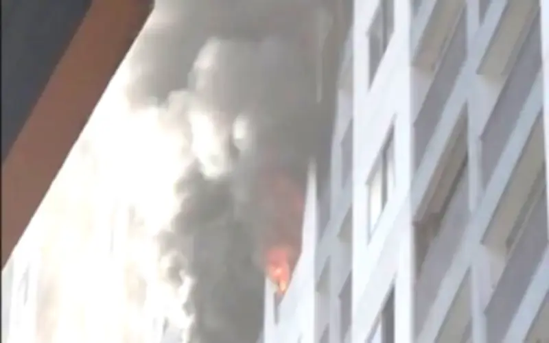 Hỏa hoạn tại chung cư PH Khánh Hòa: Khói lửa bốc cao, cư dân hoảng loạn sơ tán