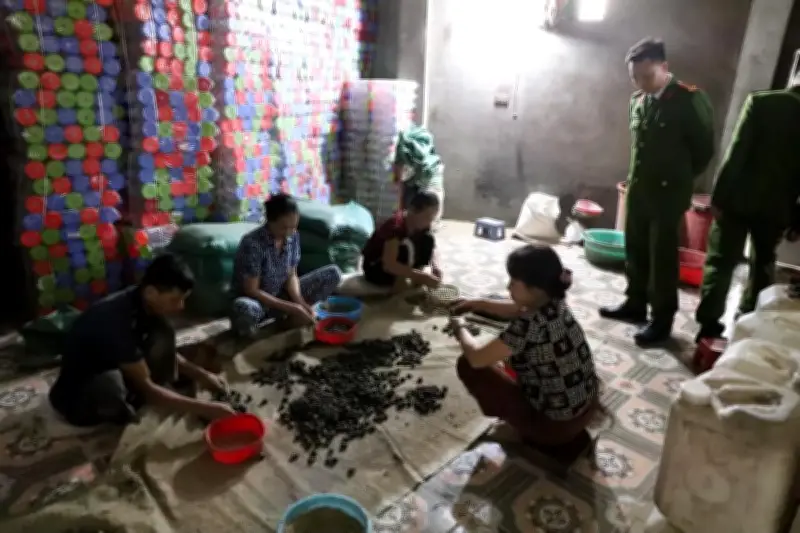 Hà Tĩnh triệt phá đường dây sản xuất thuốc đông y giả từ bột ngô trộn thuốc tây