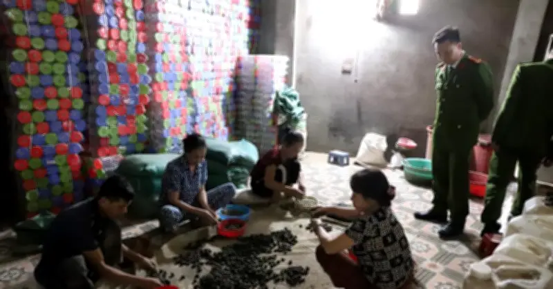 Công an Hà Tĩnh triệt phá đường dây làm thuốc tăng cân từ bột ngô, bột nếp