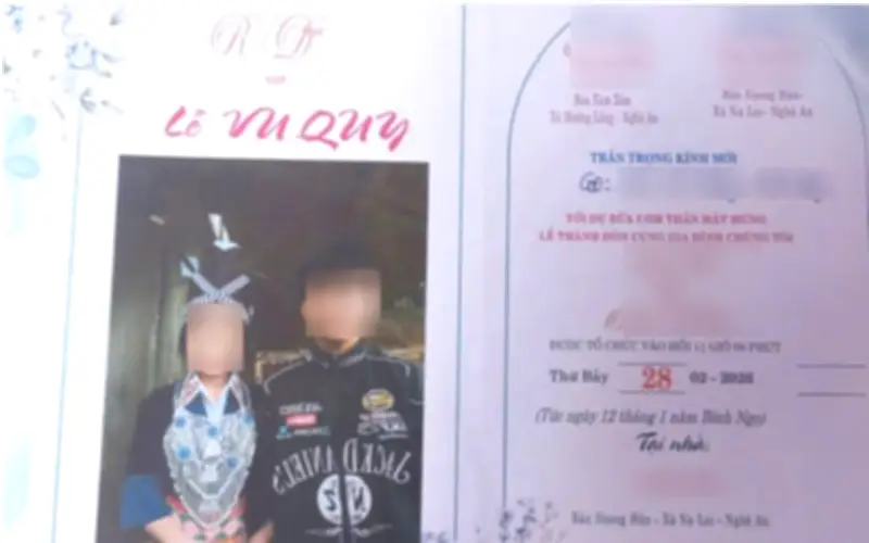 Hai nữ sinh lớp 8 ở Nghệ An bỏ học vì bị 'bắt vợ' theo phong tục địa phương