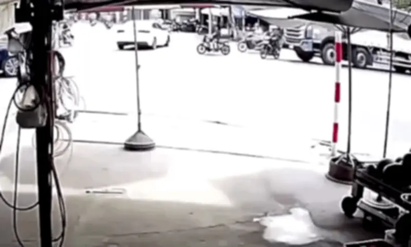 Hai Người Thoát Chết Thần Kỳ Dưới Gầm Xe Tải Tại Đồng Tháp