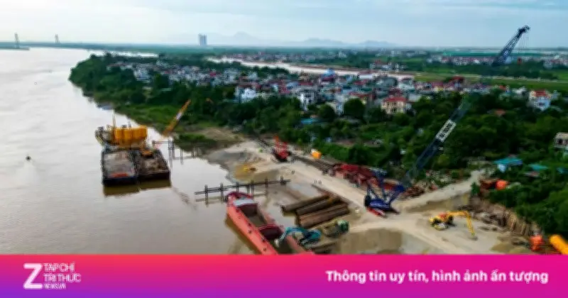 Hà Nội cam kết giải phóng mặt bằng 7 cây cầu qua sông Hồng trước 31/3