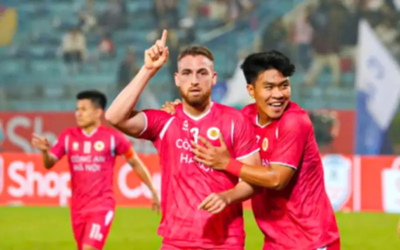 Công An Hà Nội sẵn sàng cho trận đấu với Tampines Rovers tại AFC Champions League 2