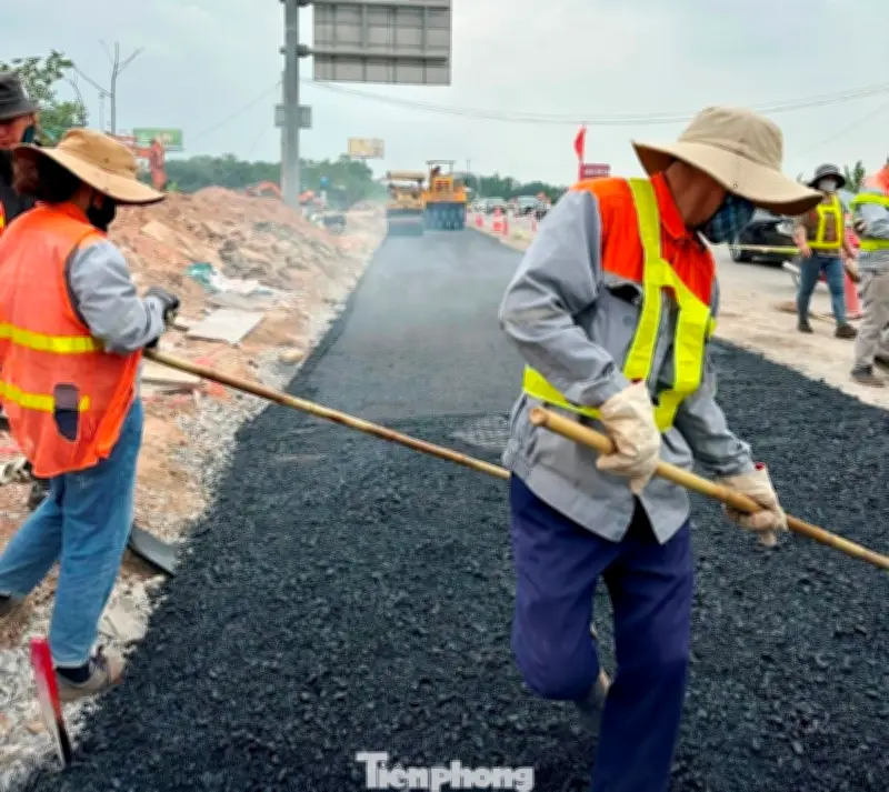 Hà Nội đẩy nhanh mở rộng nút giao Võ Nguyên Giáp – QL2 trước Tết để giảm ùn tắc