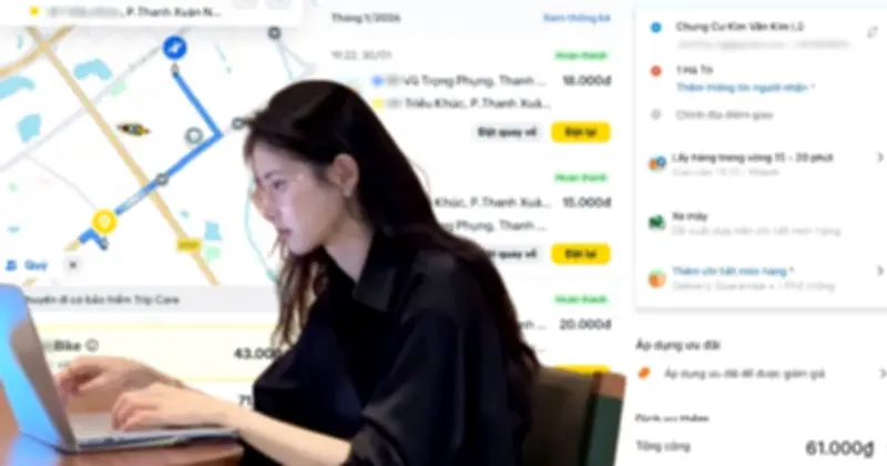 Giá xe công nghệ Hà Nội tăng gấp đôi, gấp ba cận Tết, dân văn phòng ở lại muộn tránh tắc