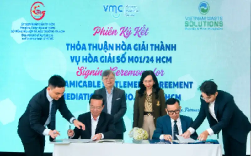 TP.HCM và VWS ký thỏa thuận hòa giải thành về hợp đồng xử lý rác