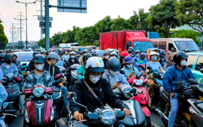 TP.HCM công bố đường dây nóng 24/24h giải quyết ùn tắc giao thông cận Tết 2026