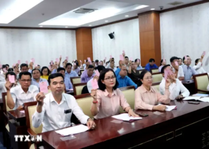 TP.HCM hoàn tất hiệp thương lần 3 và bàn giao danh sách ứng cử đại biểu Quốc hội