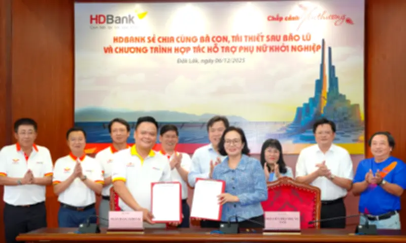 HDBank Triển Khai Gói Vay 12.000 Tỷ Đồng Hỗ Trợ Vùng Lũ Miền Trung