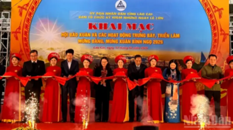 Hội Báo Xuân Lào Cai 2026: Điểm nhấn văn hóa đón Tết với hơn 1.000 ấn phẩm báo chí