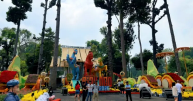 Hội Hoa Xuân Tao Đàn 2026: Khát vọng bứt phá của TP.HCM qua nghệ thuật sắp đặt