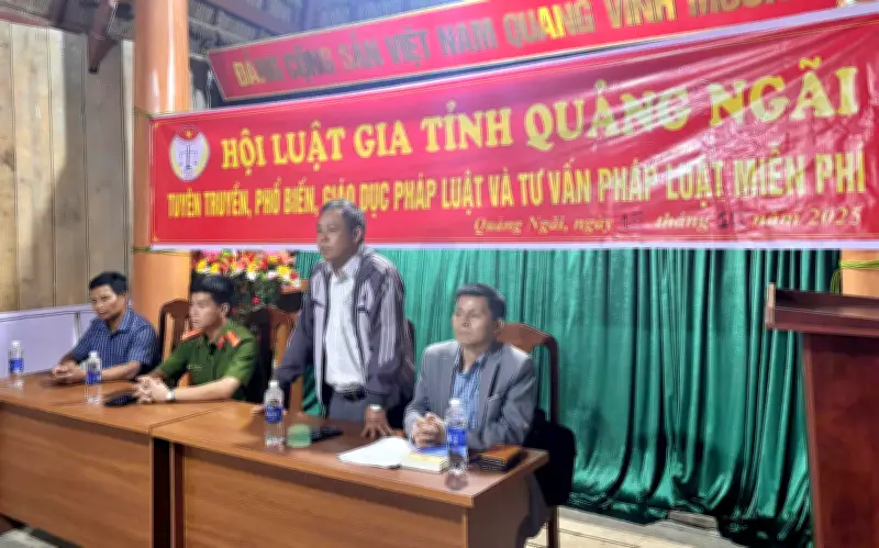 Hội Luật gia Quảng Ngãi đẩy mạnh phổ biến pháp luật và đóng góp xây dựng chính sách