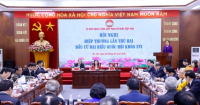 Hội nghị hiệp thương lần 2: 1.041 ứng viên Quốc hội khóa XVI, 95 người ngoài Đảng