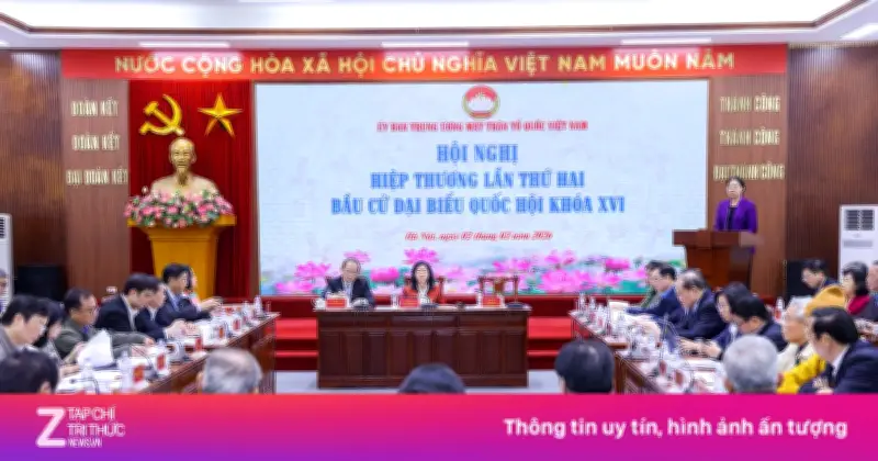 Hội nghị hiệp thương lần hai: 1.041 ứng viên vào danh sách sơ bộ ĐBQH khóa XVI