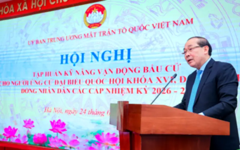 Hội Nghị Tập Huấn Kỹ Năng Vận Động Bầu Cử Cho Ứng Cử Viên Đại Biểu Quốc Hội Khóa XVI