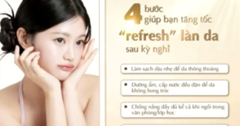Hồi Phục Làn Da Sau Tết: Bí Quyết Reset Da Hiệu Quả Và An Toàn
