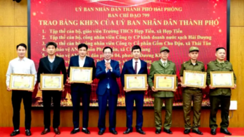 Hải Phòng Ghi Nhận Giảm Mạnh Tội Phạm Nhờ Mô Hình Tự Quản Và Sự Tham Gia Của Nhân Dân