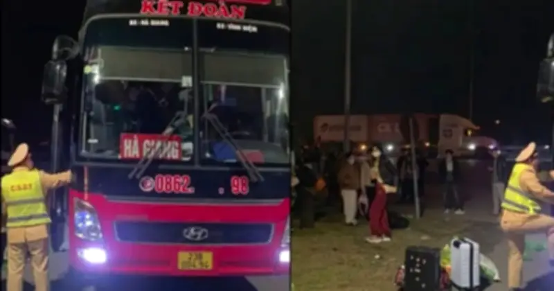 Hải Phòng: Xử phạt gần 200 triệu đồng xe khách chở quá 30 người