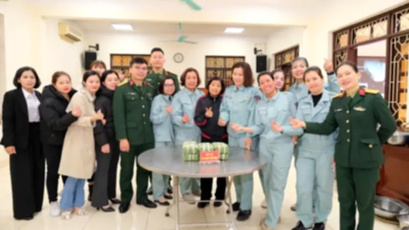 Hội Thi Gói Bánh Chưng: Ngày Hội Văn Hóa Đặc Sắc Gắn Kết Cán Bộ, Chiến Sĩ Đoàn 195