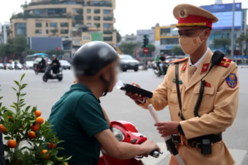 Hơn 4.200 tài xế vi phạm nồng độ cồn trong ngày mùng 3 Tết