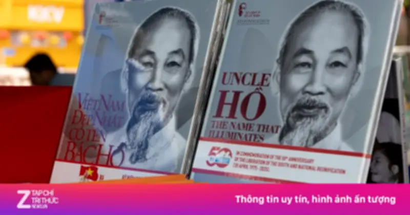 Hơn 70 đầu sách về Chủ tịch Hồ Chí Minh được trưng bày tại Lễ hội Đường sách Tết 2026