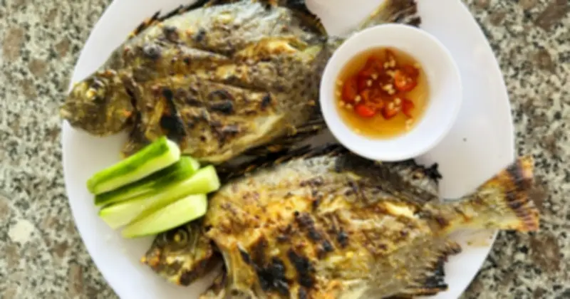 Hương vị Tết quê: Cá dìa nướng và ký ức 'dìa' nhà trong gió xuân