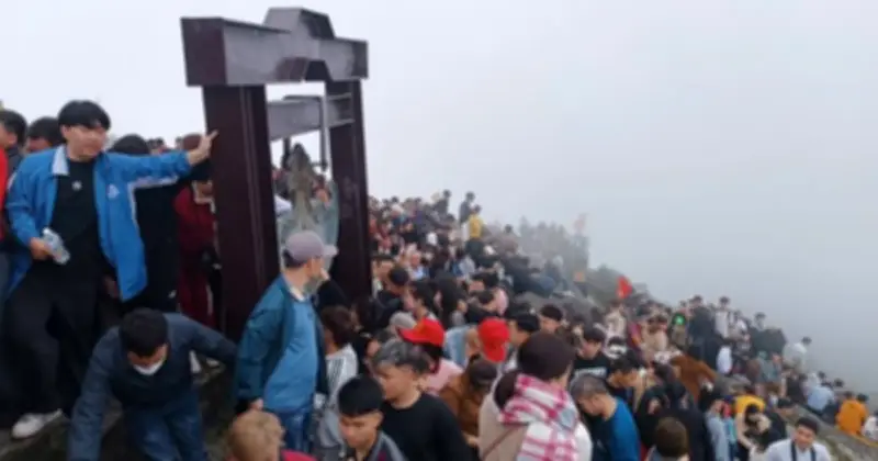 Hàng Vạn Người Đổ Về Yên Tử Hành Hương Cầu An Đầu Năm 2026