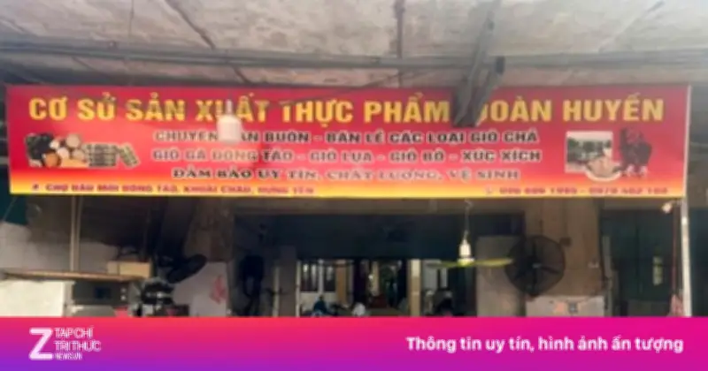 Hưng Yên: Khởi tố chủ cơ sở sản xuất giò chả sử dụng hàn the, thu giữ hơn 1,2 tấn thực phẩm
