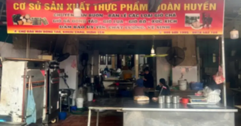 Hưng Yên: Khởi tố vụ án sản xuất giò chả chứa hàn the, tổng giá trị 178 triệu đồng