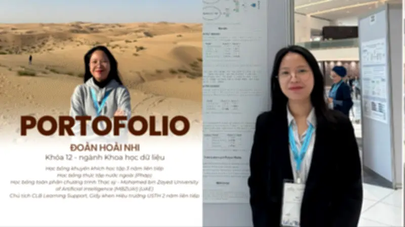Hành trình chinh phục học bổng AI toàn phần tại UAE của nữ sinh Việt