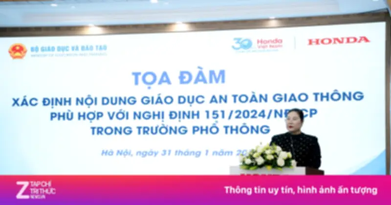 Honda Việt Nam và Bộ GD&ĐT tổ chức tọa đàm xây dựng tài liệu giáo dục an toàn giao thông