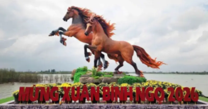 Ngựa linh vật Tết Bính Ngọ 2026: Từ Thánh Gióng đến ngựa 'chill' gây sốt khắp Việt Nam