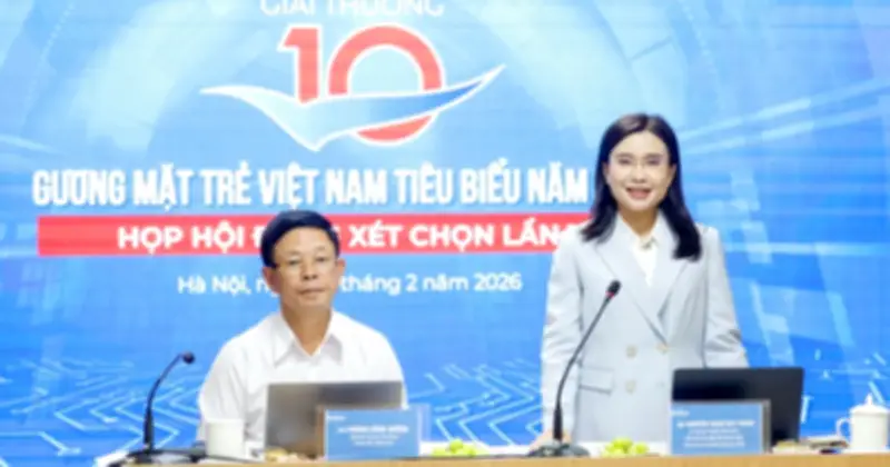 Họp Hội Đồng Xét Trao Giải Thưởng Gương Mặt Trẻ Việt Nam Tiêu Biểu 2025
