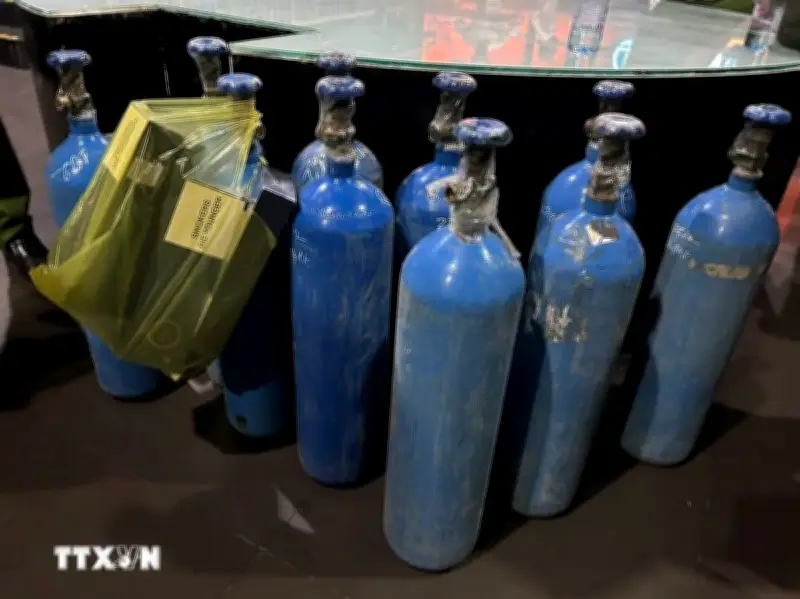 Huế khởi tố 5 bị can buôn bán, vận chuyển khí cười trái phép