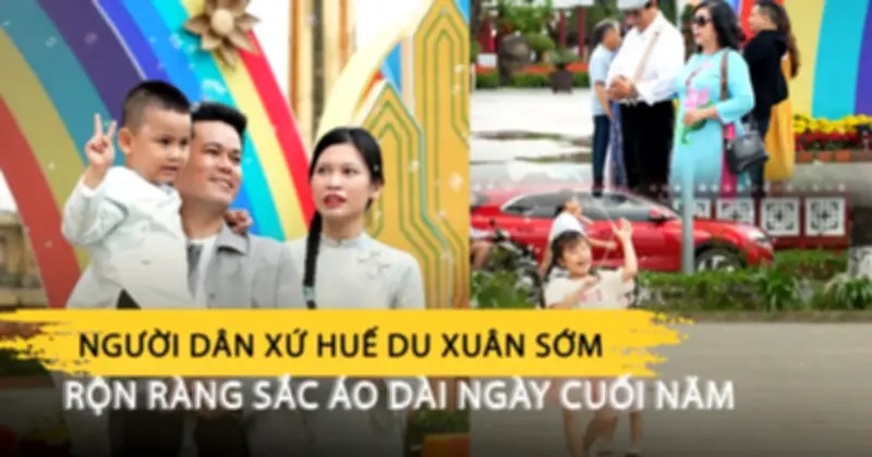 Huế Ngập Tràn Sắc Áo Dài Trong Ngày 29 Tết, Gìn Giữ Nét Đẹp Truyền Thống
