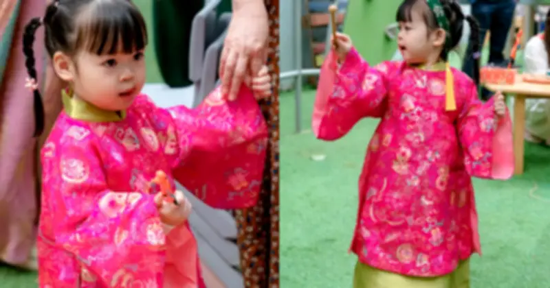 Ái nữ Hoa hậu Đỗ Mỹ Linh diện áo dài đón Tết, gây sốt mạng xã hội