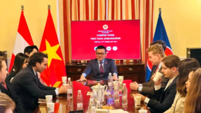 Đại sứ quán Việt Nam tại Áo khởi động sáng kiến 'Cà-phê với Đại sứ'