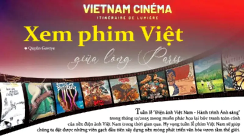 Đại sứ Việt Nam tại Pháp trích dẫn câu nói sai lầm về điện ảnh tại Tuần lễ phim