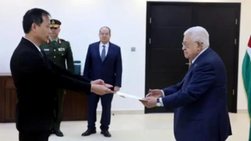 Đại sứ Việt Nam trình Thư ủy nhiệm tại Palestine, củng cố quan hệ hợp tác truyền thống