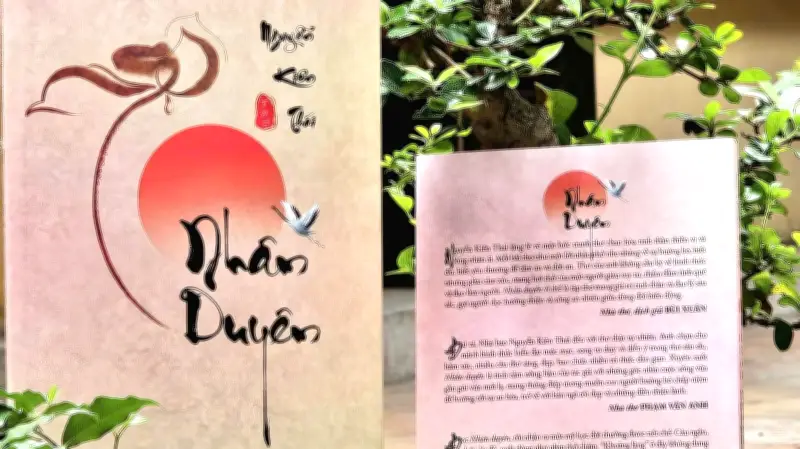 Đại tá Nguyễn Kiên Thái ra mắt tập thơ 'Nhân duyên' sau hành trình Trường Sa