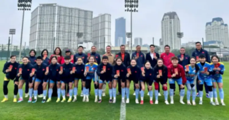 Đội tuyển nữ Việt Nam tập trung cao độ, hướng tới VCK châu Á 2026