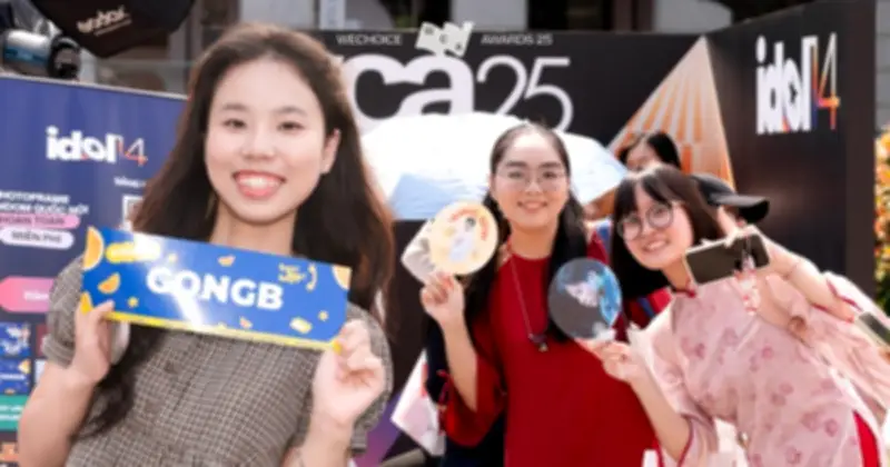IDOL14 tại WeChoice Awards 2025: Điểm hẹn sôi động của fandom và nghệ sĩ trẻ