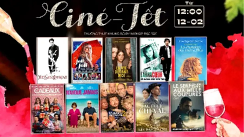 Điện ảnh Pháp chinh phục khán giả Việt qua 'Điểm hẹn Điện ảnh Pháp 2026' dịp Tết Bính Ngọ