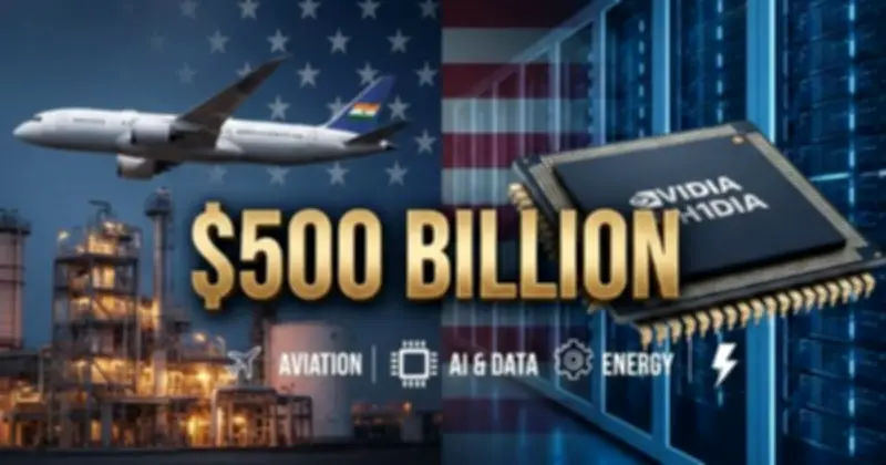 Ấn Độ lên kế hoạch nhập khẩu 500 tỷ USD từ Mỹ: Máy bay, chip AI và năng lượng