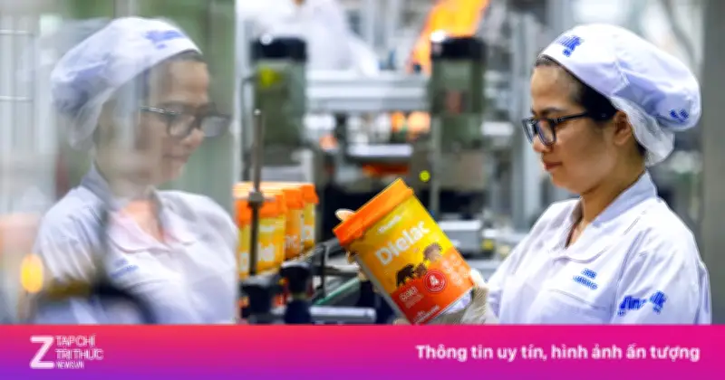 Bên trong nhà máy sữa Vinamilk đạt chuẩn tinh khiết Mỹ tại Bình Dương