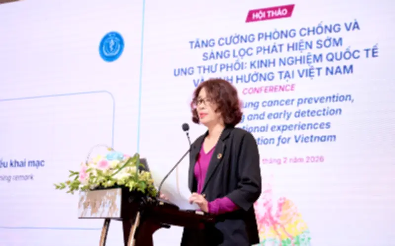 Hội thảo quốc tế về ung thư phổi: Đẩy mạnh phòng ngừa và phát hiện sớm tại Việt Nam