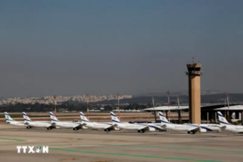 Israel Đóng Cửa Không Phận, Hủy Toàn Bộ Chuyến Bay Dân Sự Giữa Lúc Tấn Công Iran