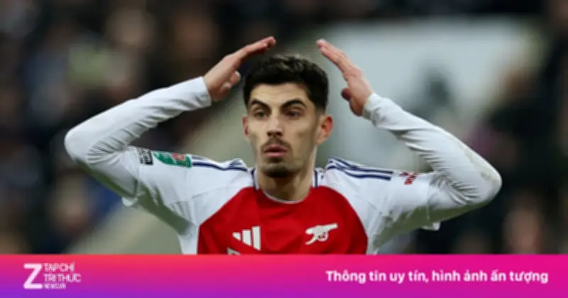 Kai Havertz Dính Chấn Thương Mới, Arsenal Đối Mặt Với Khủng Hoảng Thể Lực
