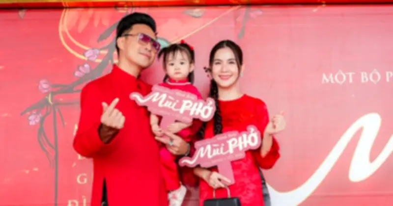 Kha Ly cùng dàn sao Việt rạng rỡ ủng hộ phim Mùi phở trước thềm Tết