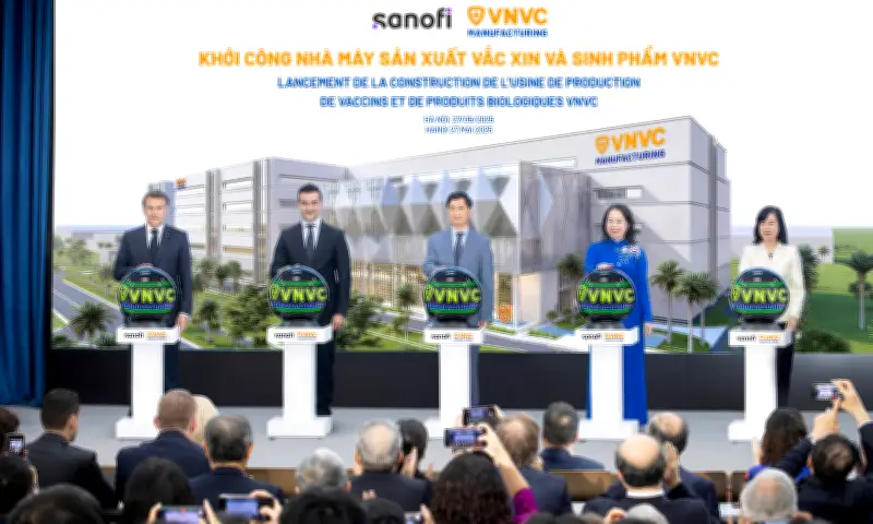 Khởi công nhà máy vaccine 2.500 tỷ đồng, VNVC đưa nhiều vaccine mới về Việt Nam